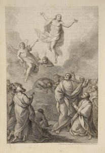 Ascensión, para el Misal Romano de Francesco Bartolozzi